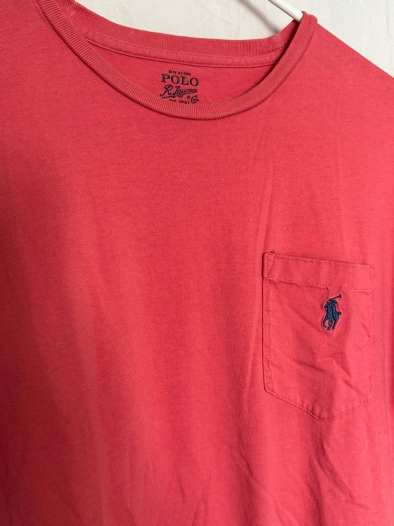 Ralph Lauren Polo Pocket Tee Red