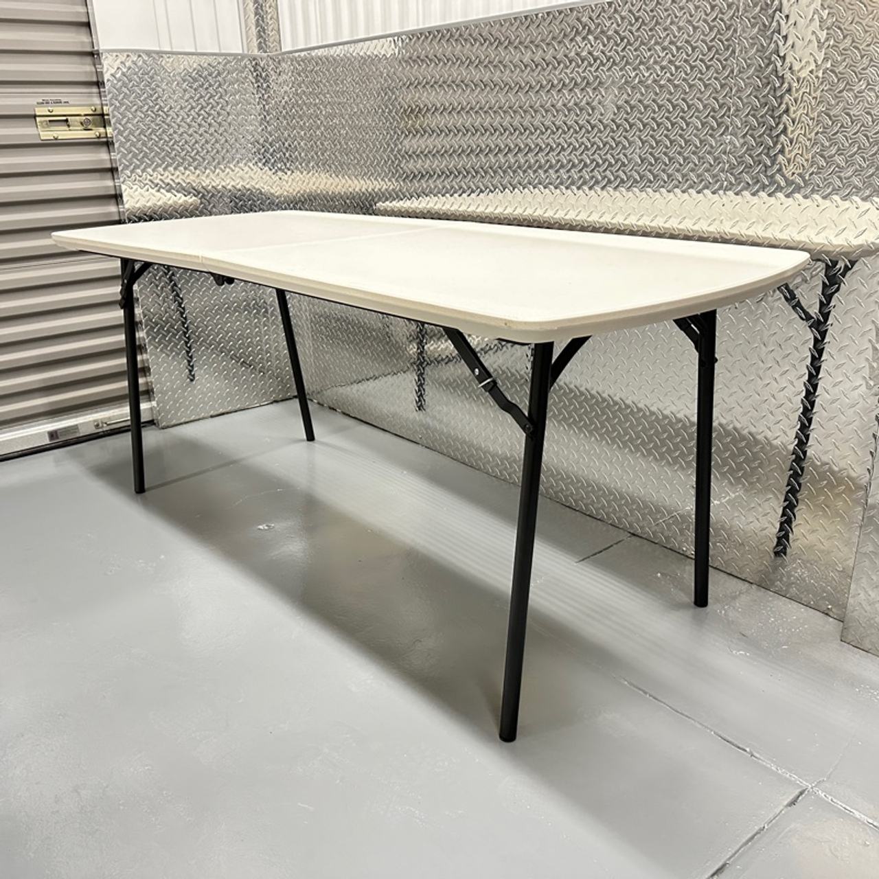 Cosco 6 ft Folding Table White
