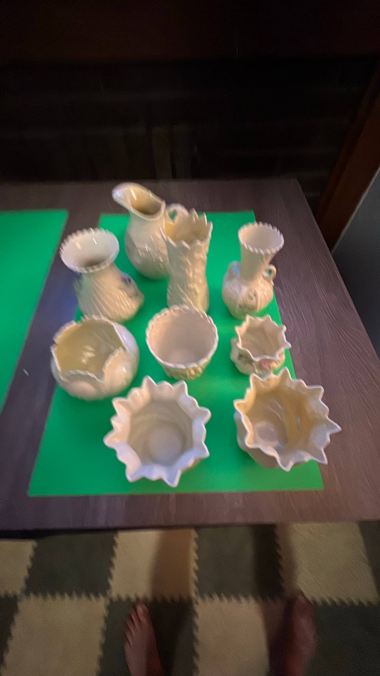 Belleek Irish Parian China Assorted Pieces