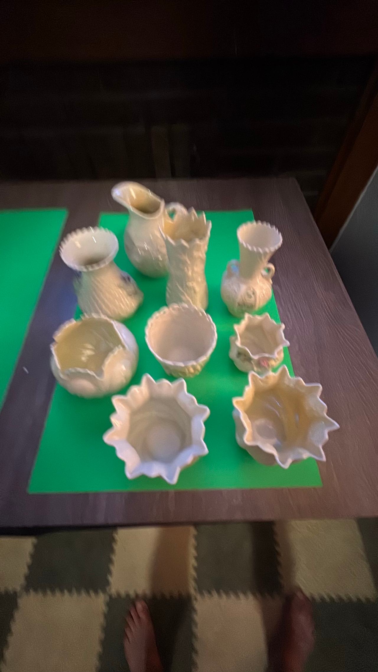 Belleek Irish Parian China Assorted Pieces