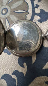 Acres 15 rubies Remontoir Ligne route antique pocket watch  - Image 2