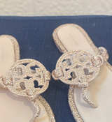 Tory Burch Miller Crystal Embellished Sandal - Image 1