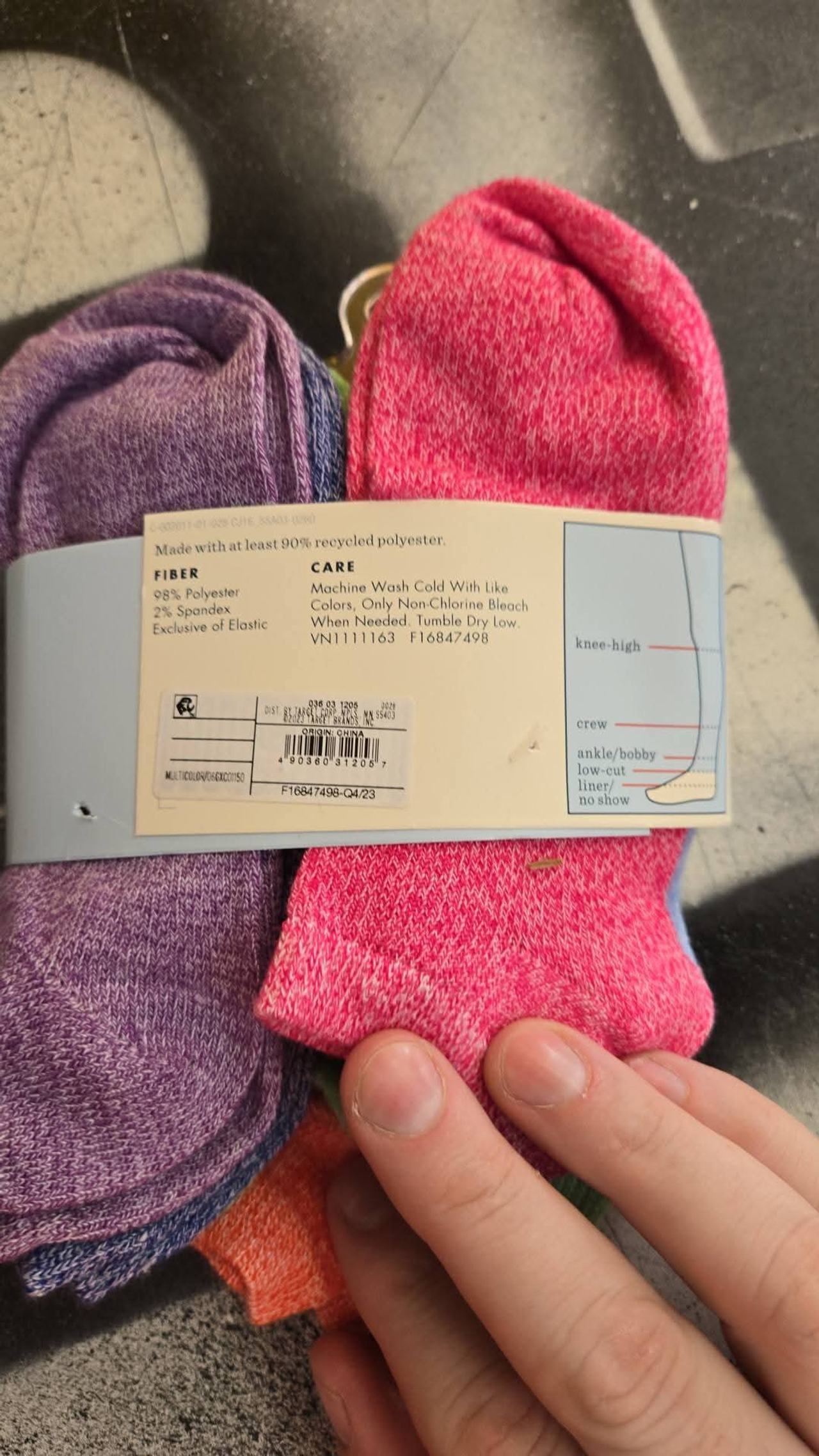 Cat & Jack Girls' 10pk Low Cut Socks