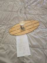 Mainstays Sidekick Bamboo Bath Tray - Image 1