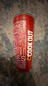 COOK OUT CUSTOM FULL MENU TUMBLER - Image 2