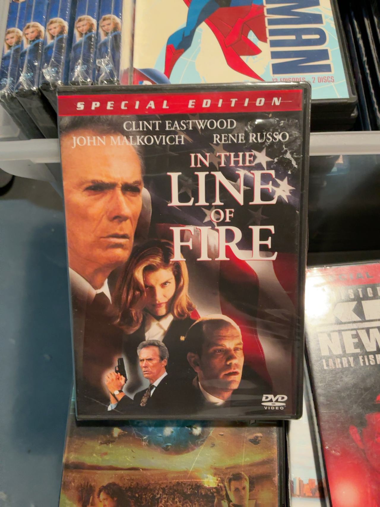 In the Line of Fire DVD