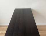 IKEA MALM Desk with Drawer & Cabinet Black Office Computer - Image 2