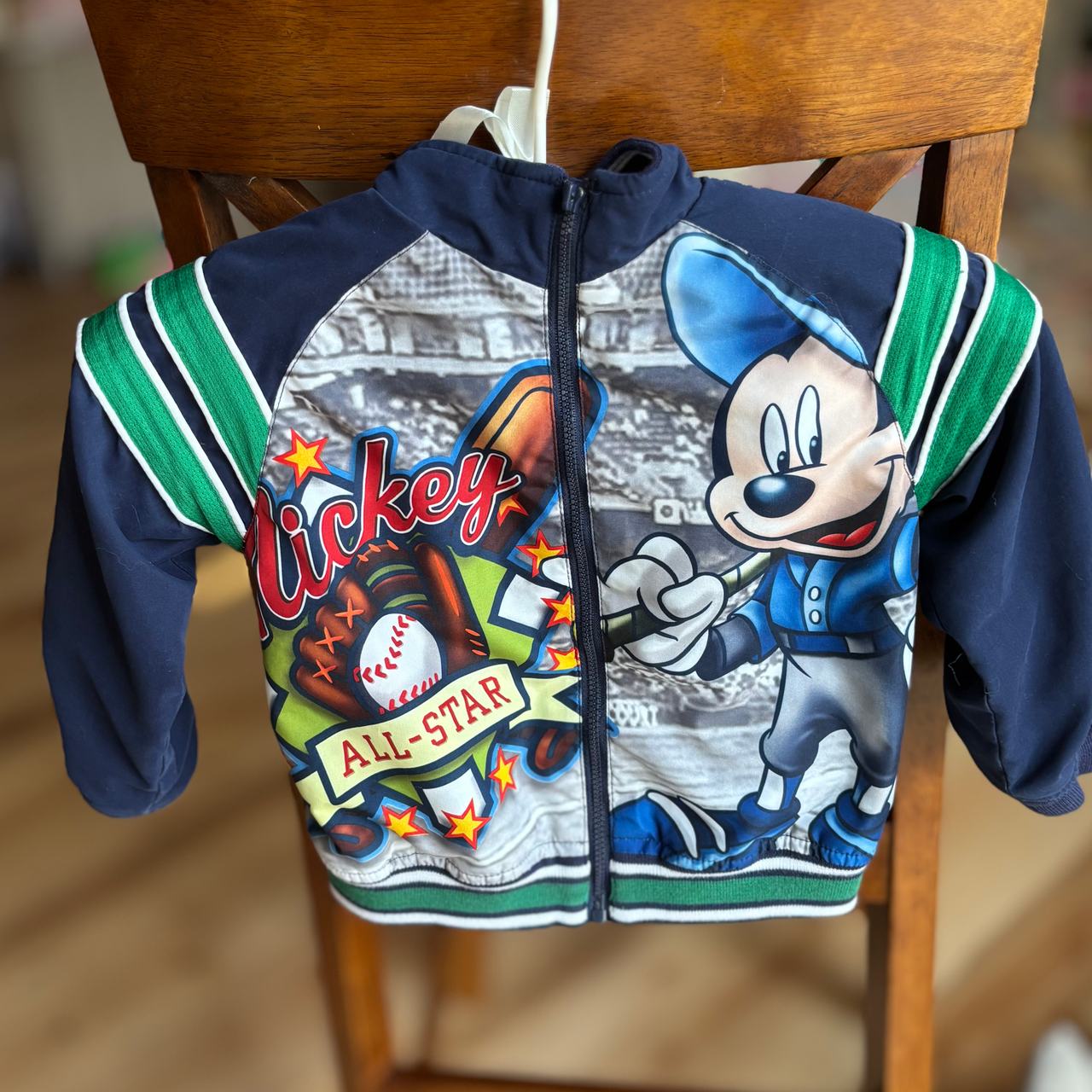 Disney Mickey Mouse All-Star Baseball Track Jacket