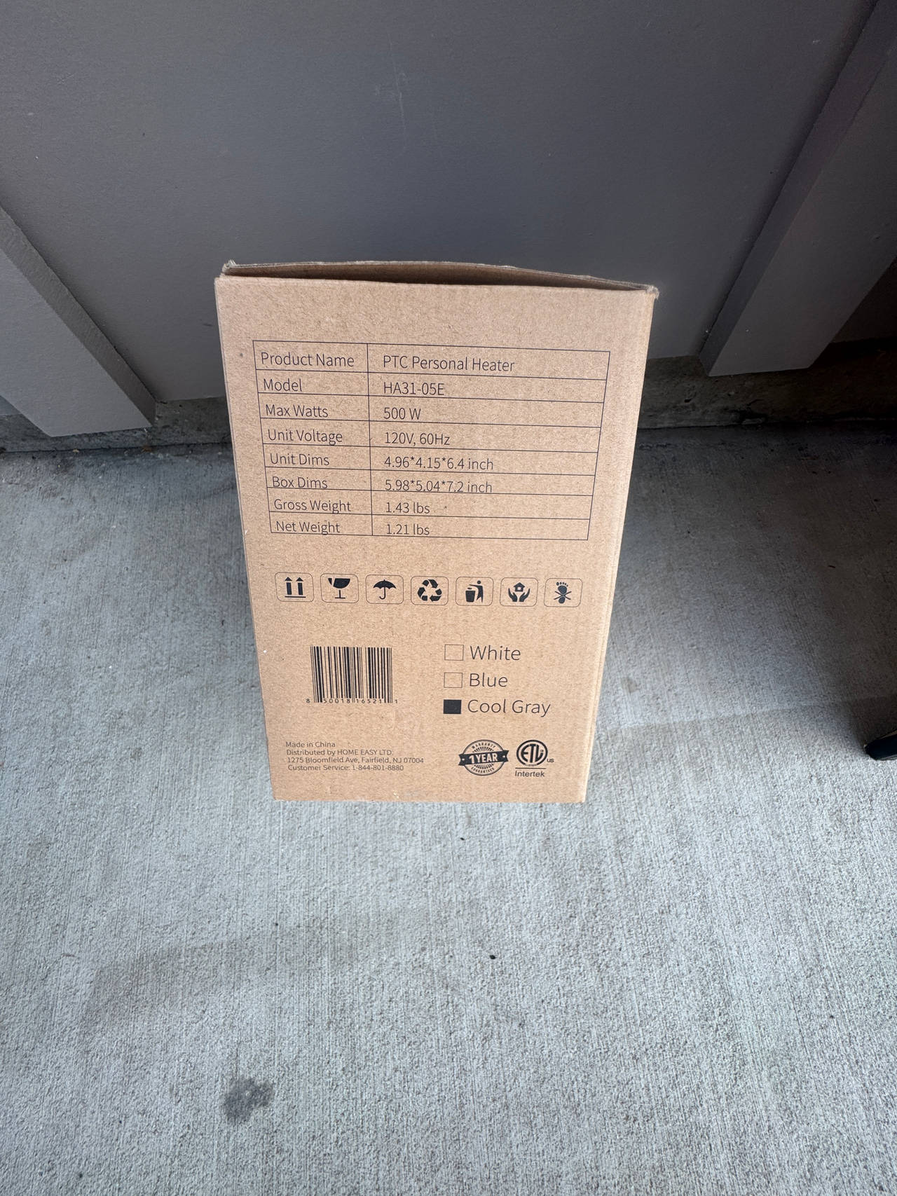 New PTC Personal Heater