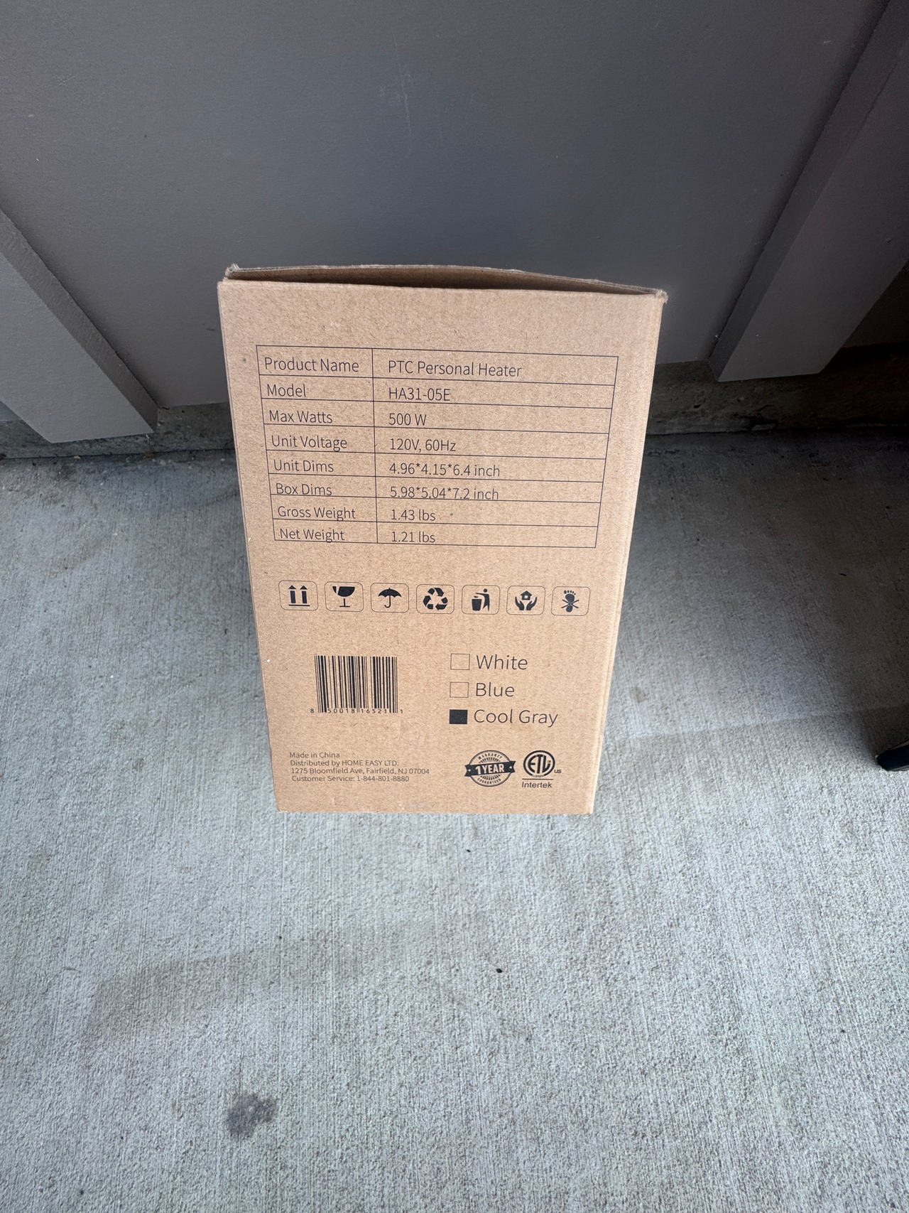 New PTC Personal Heater