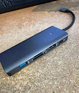 USB-C Multiport Adapter Hub with HDMI and Card Reader - Image 1