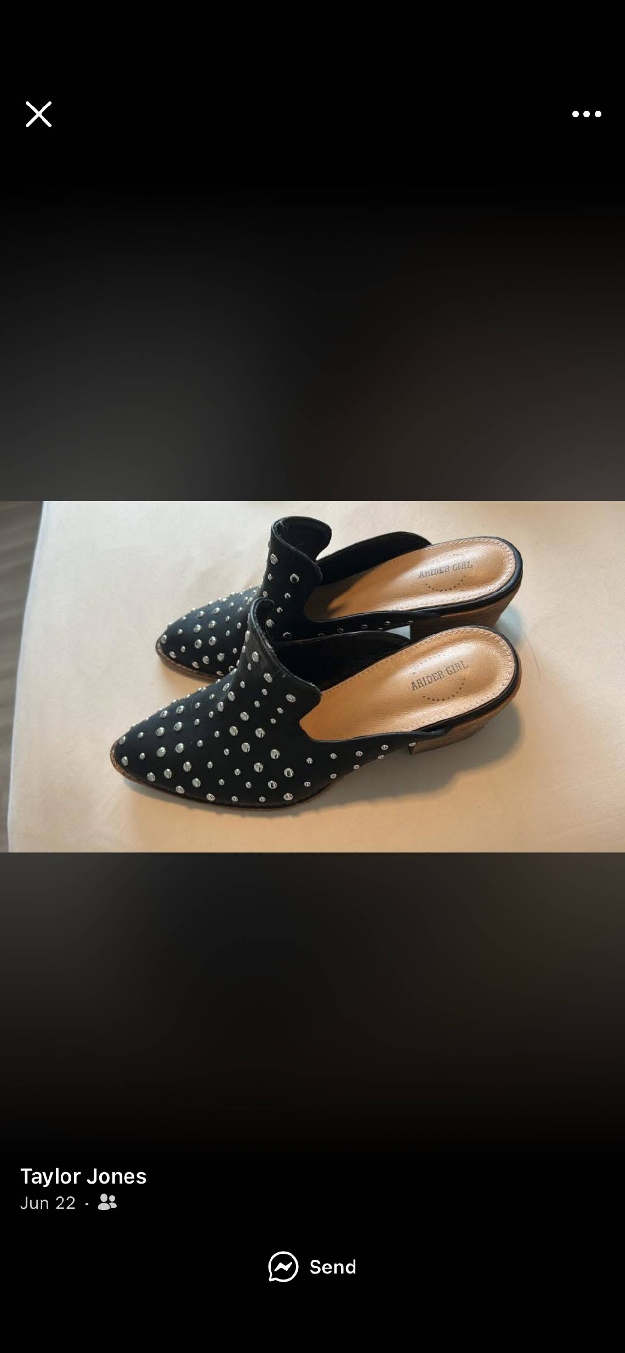 Madden Girl Della Studded Mules