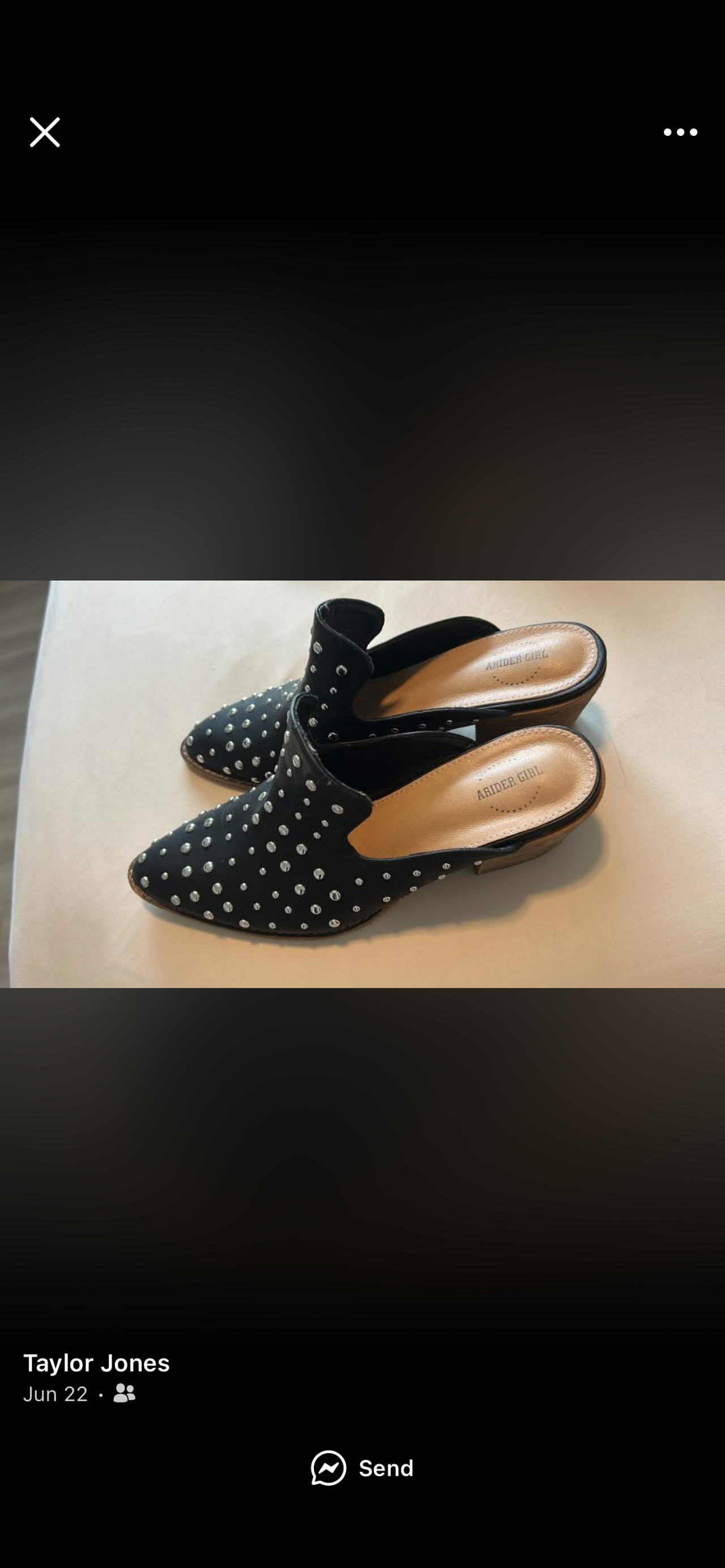Madden Girl Della Studded Mules