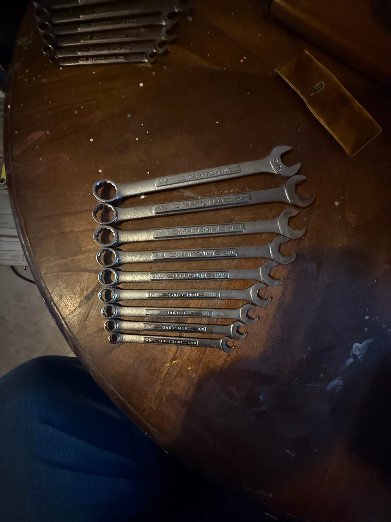 Craftsman Combination Wrench Set