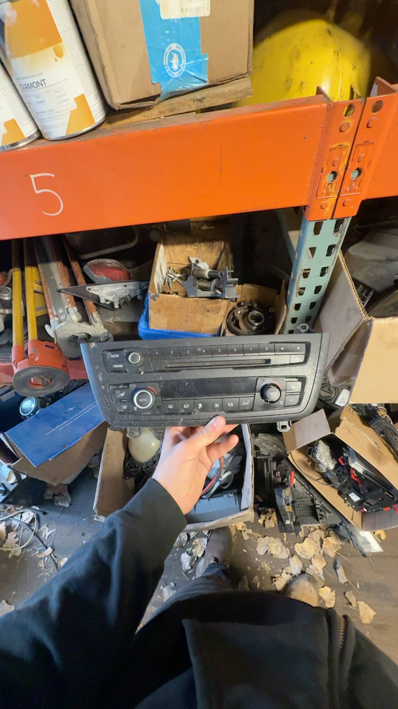 BMW 3 Series F30 Climate Control Panel