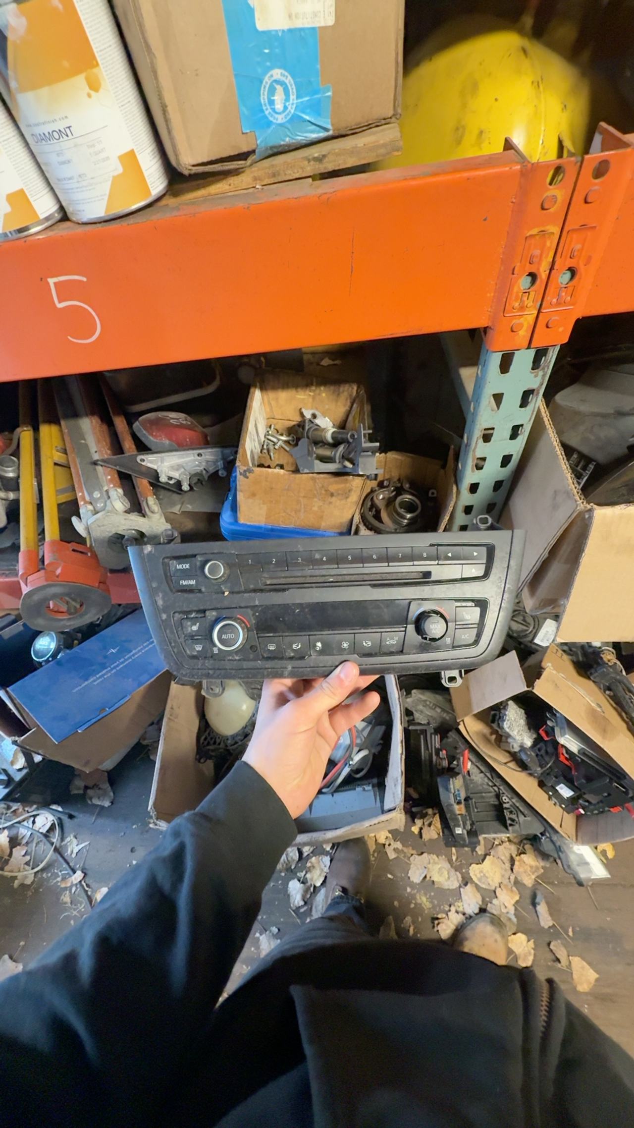 BMW 3 Series F30 Climate Control Panel