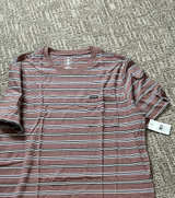 NWT Volcom Men's Striped Pocket T-Shirt Medium - Image 1