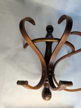 Vintage Bentwood Standing Coat Rack - Image 3