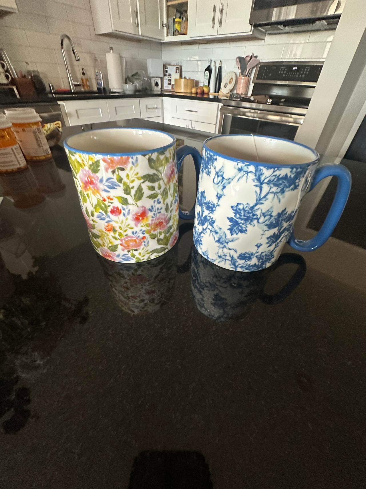 Floral Ceramic Mugs
