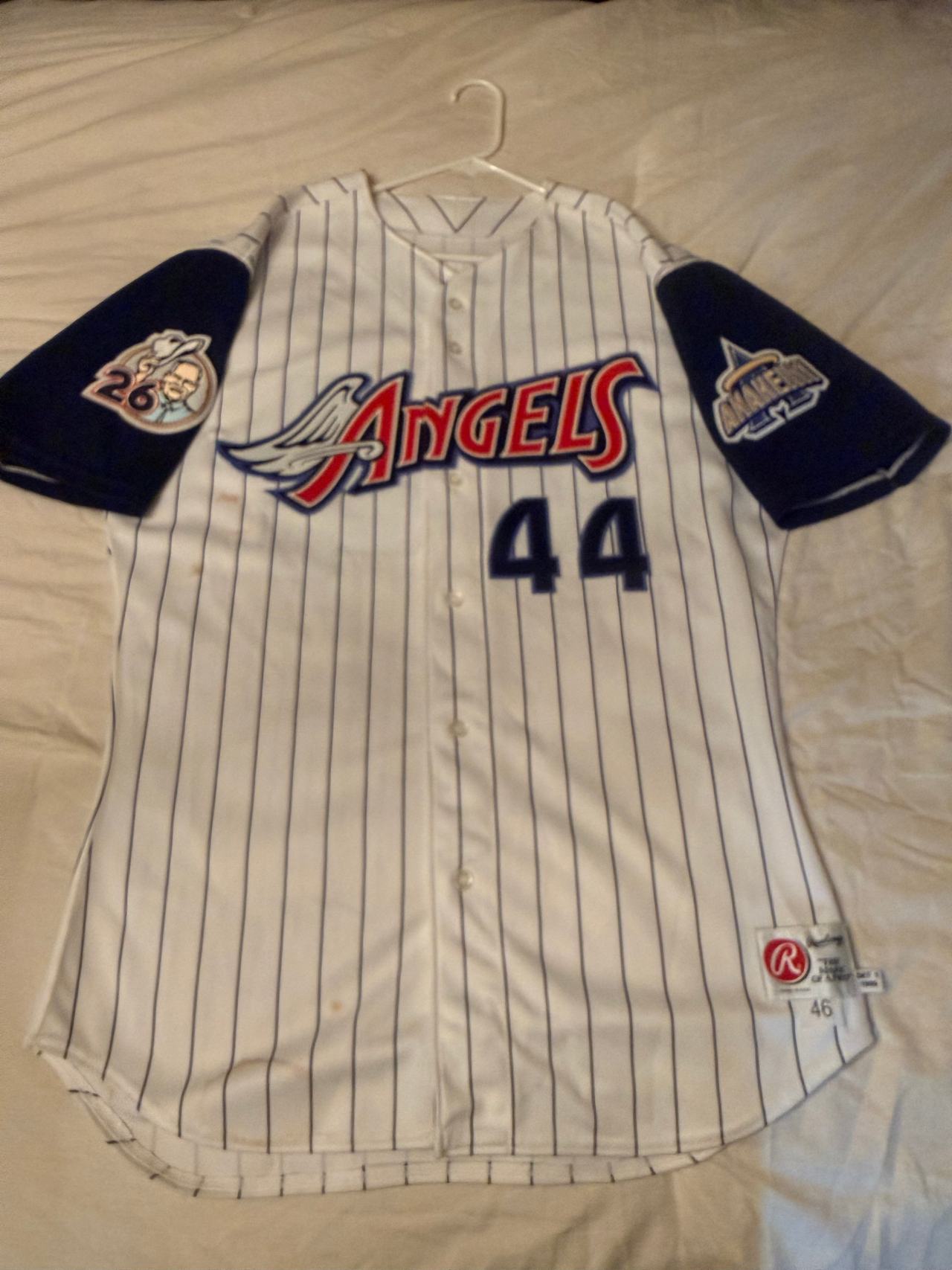 Anaheim Angels Game-Worn Jersey
