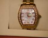 Invicta Angel Lady 14529 – Gold/Tone 37 mm, MOP Dial & Morganite Bezel - Image 1
