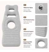 Cozy Bump Inflatable Pregnancy Pillow Bed - Image 4