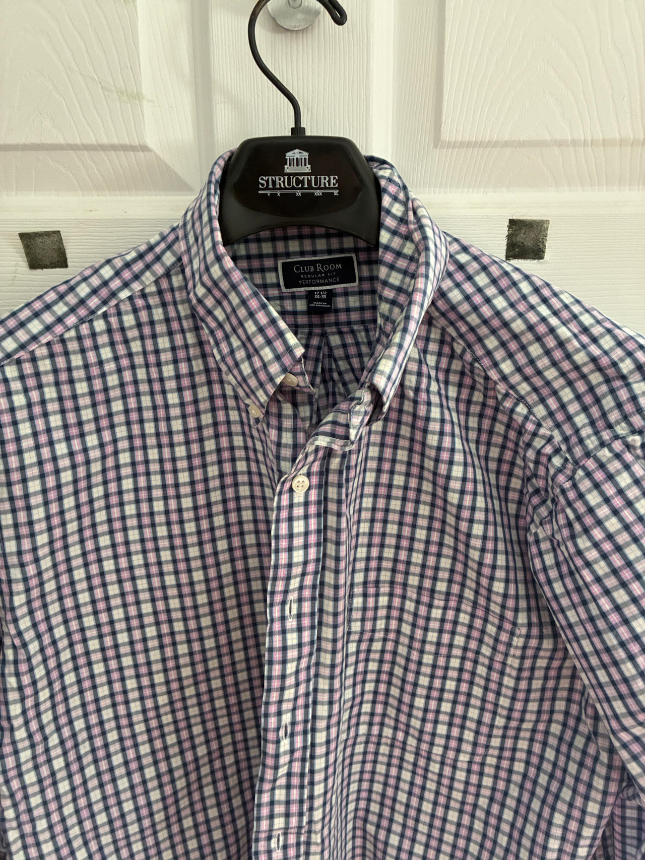 Club Room Regular Fit Performance Dress Shirt