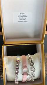 Bomb Party Arctic Elegance Bracelet Stack ST92323 pink set. - Image 1