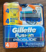 Gillette Fusion ProGlide Replacement Cartridges 4 Count - Image 1