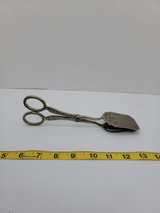 Vintage Silver Plated Pastry Tongs - Image 5