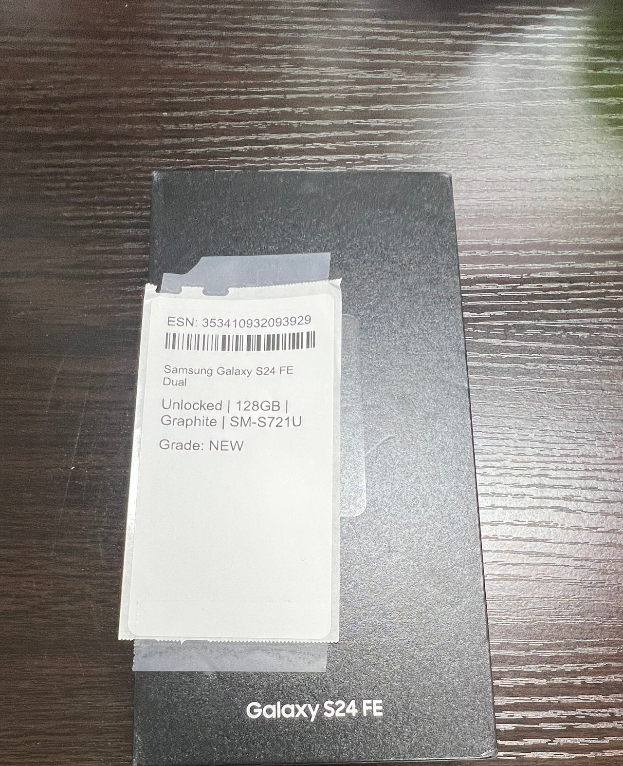 Samsung Galaxy S24 FE 128GB Graphite Unlocked