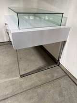 (Brand New) Modern Jewelry Display Case With Glass Top And Two Storage Drawers. - Image 8