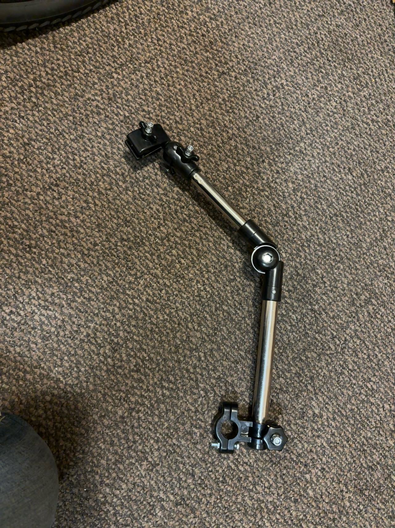 Spring Park Adjustable Telescopic Foldable Umbrella Holder for Scooter, Wheelchair