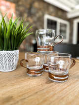 Bormioli Rocco Oslo Espresso Cups with Copper Handles - Image 3