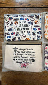 Dog Makeup Bag Cosmetic Zipper Pouch - Image 2