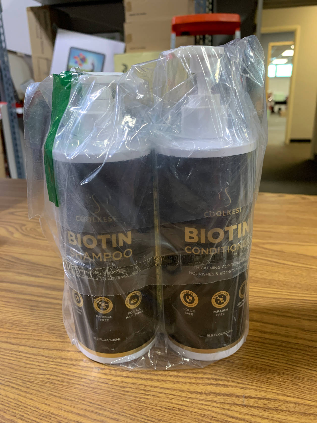 Coolkest Biotin Shampoo and Conditioner Set
