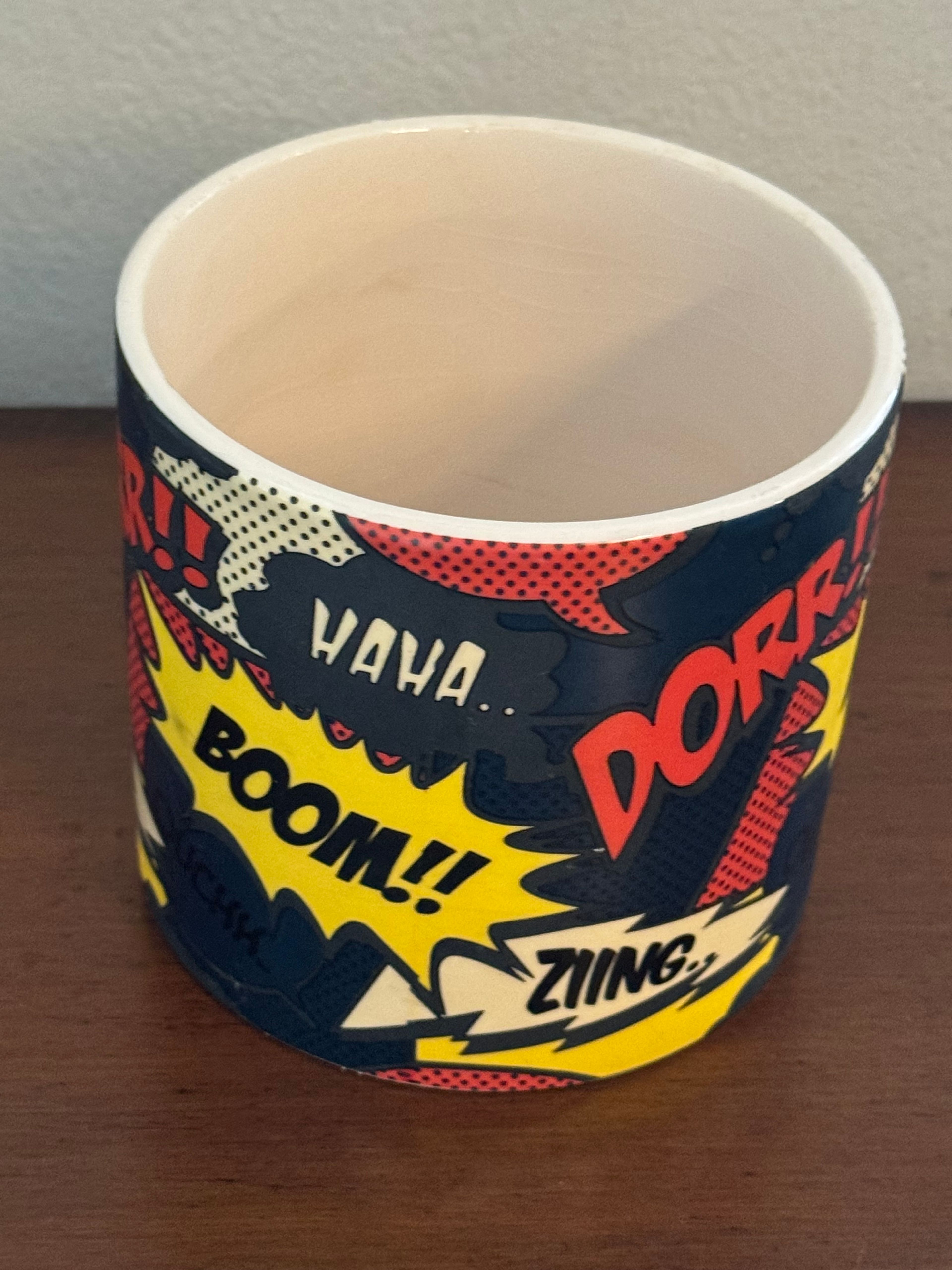 Live Trend Designs Burst Colorful Ceramic Planter 4x4 - Image 2