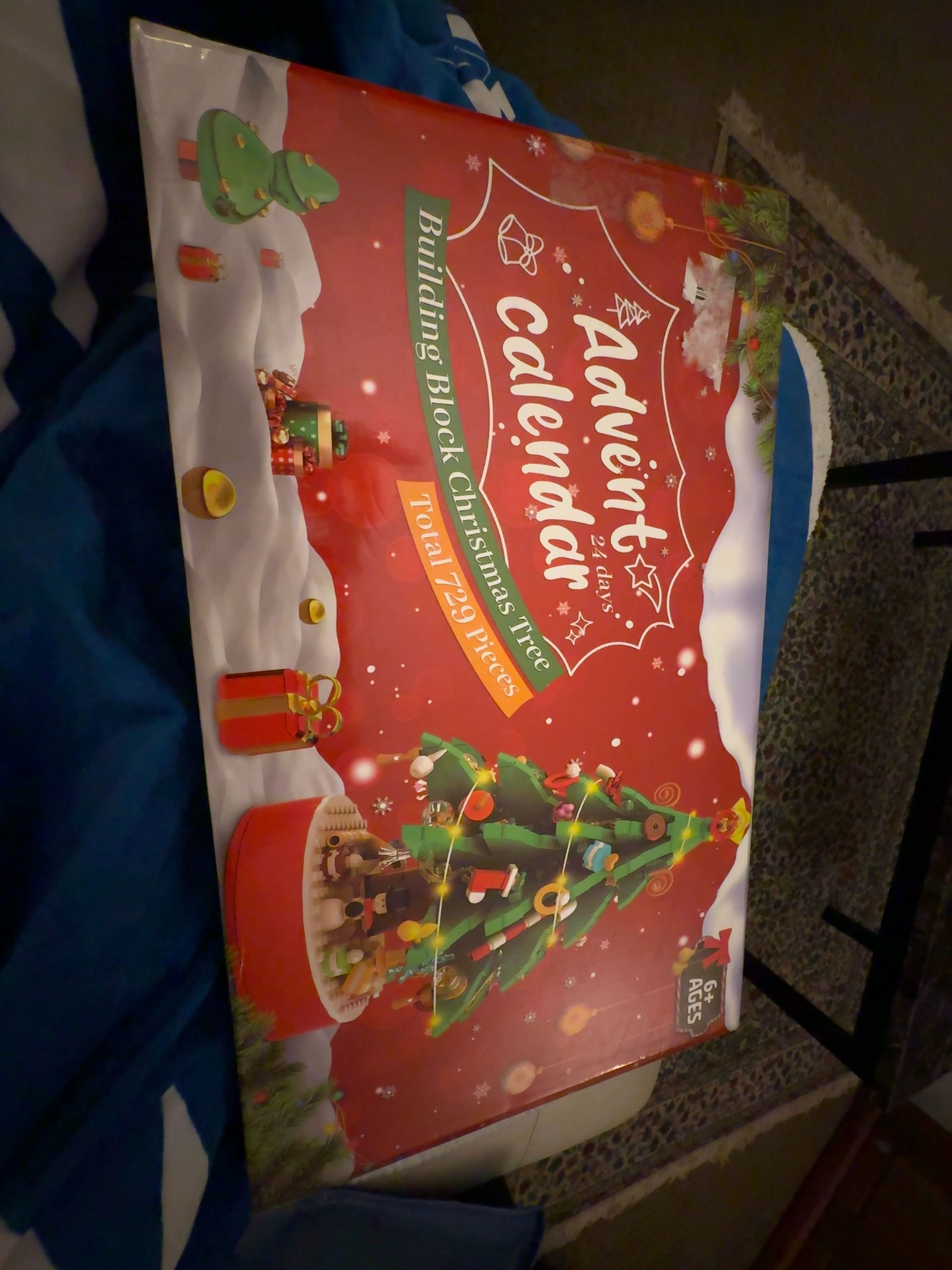 ShyLizard Advent Calendar 2025 Christmas Tree Building Kit with LED Light