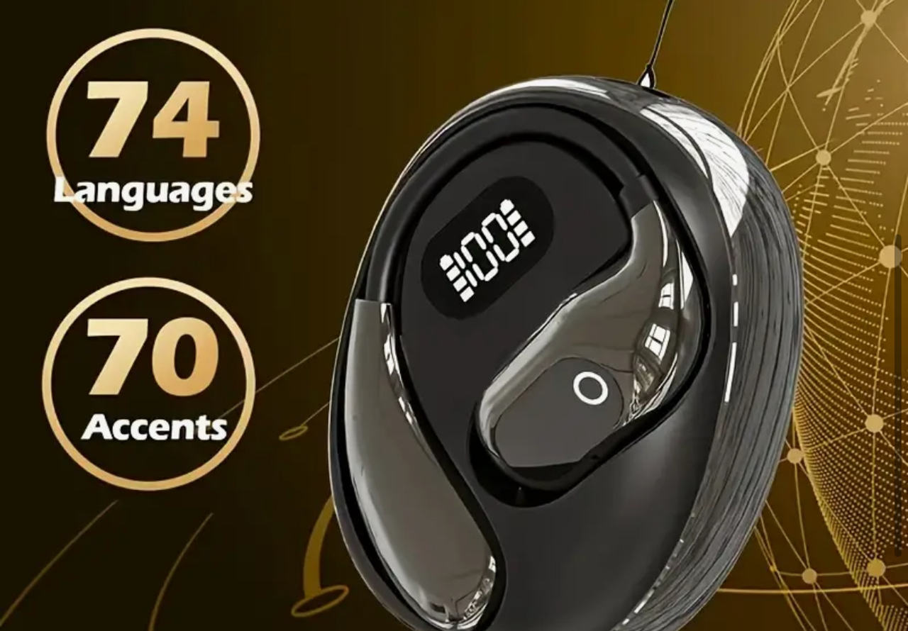 WT2 Edge AI Real-Time Translator Earbuds