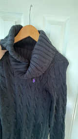 Ralph Lauren Black Turtleneck Sweater Medium - Image 4