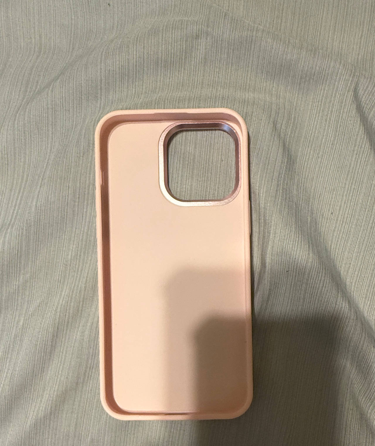 Light Pink Silicone Case for iPhone 15 Pro Max