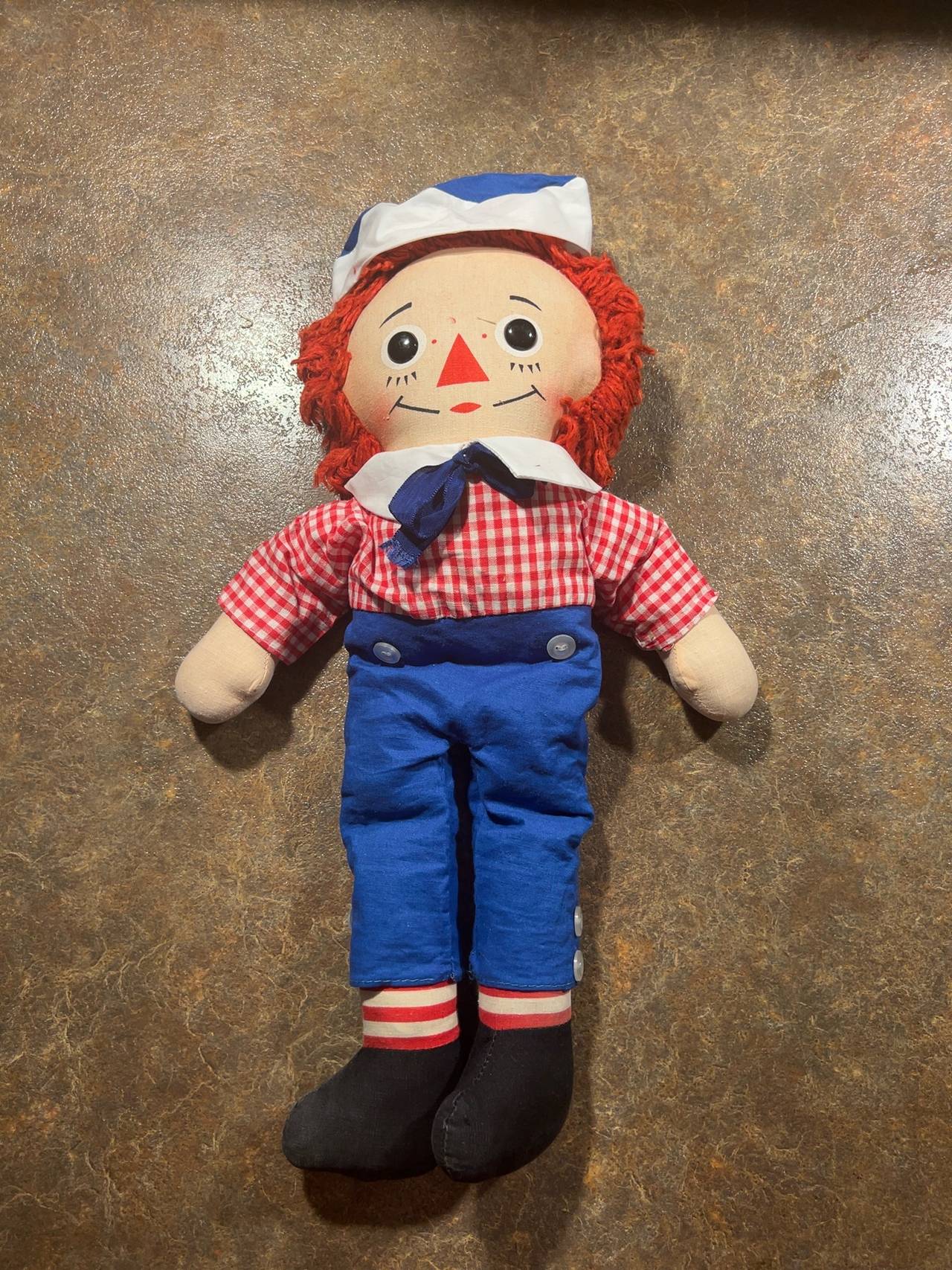Knickerbocker Vintage Raggedy Andy 15-inch Doll