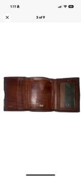 Rolf’s Cowhide Vintage Brown Leather Wallet - Image 2