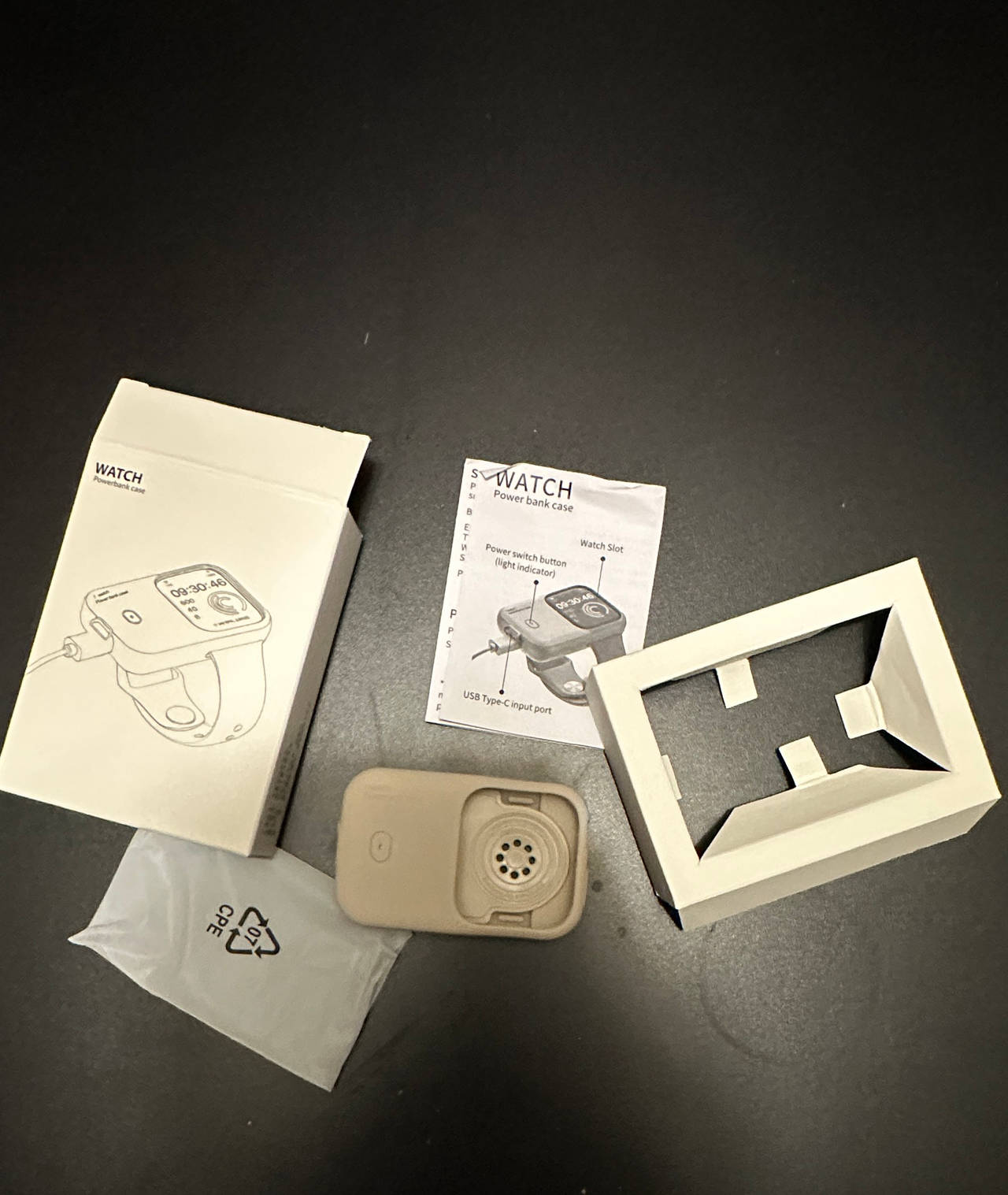 Portable Apple Watch Power Bank Case