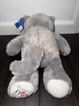 Build-A-Bear Wiley the Wolf Great Wolf Lodge Light Gray 16" - Image 3