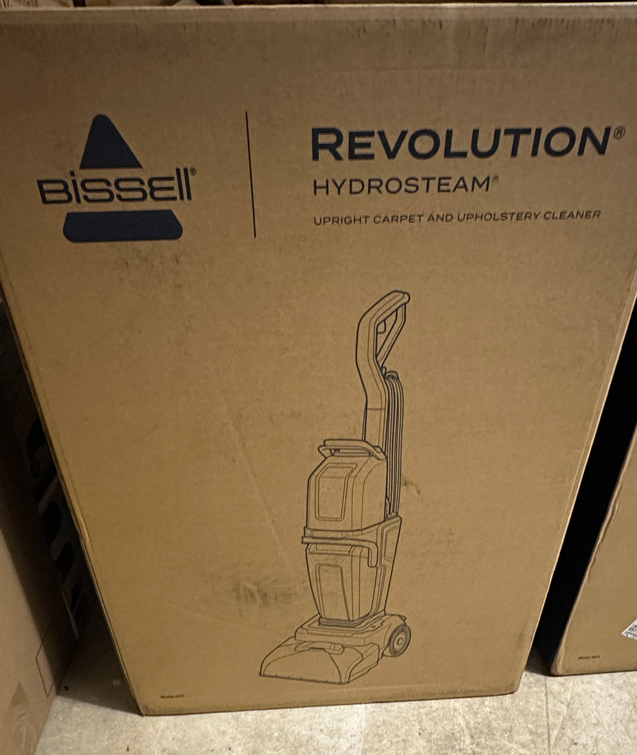 BISSELL Revolution HydroSteam Upright Carpet and Upholstery Cleaner