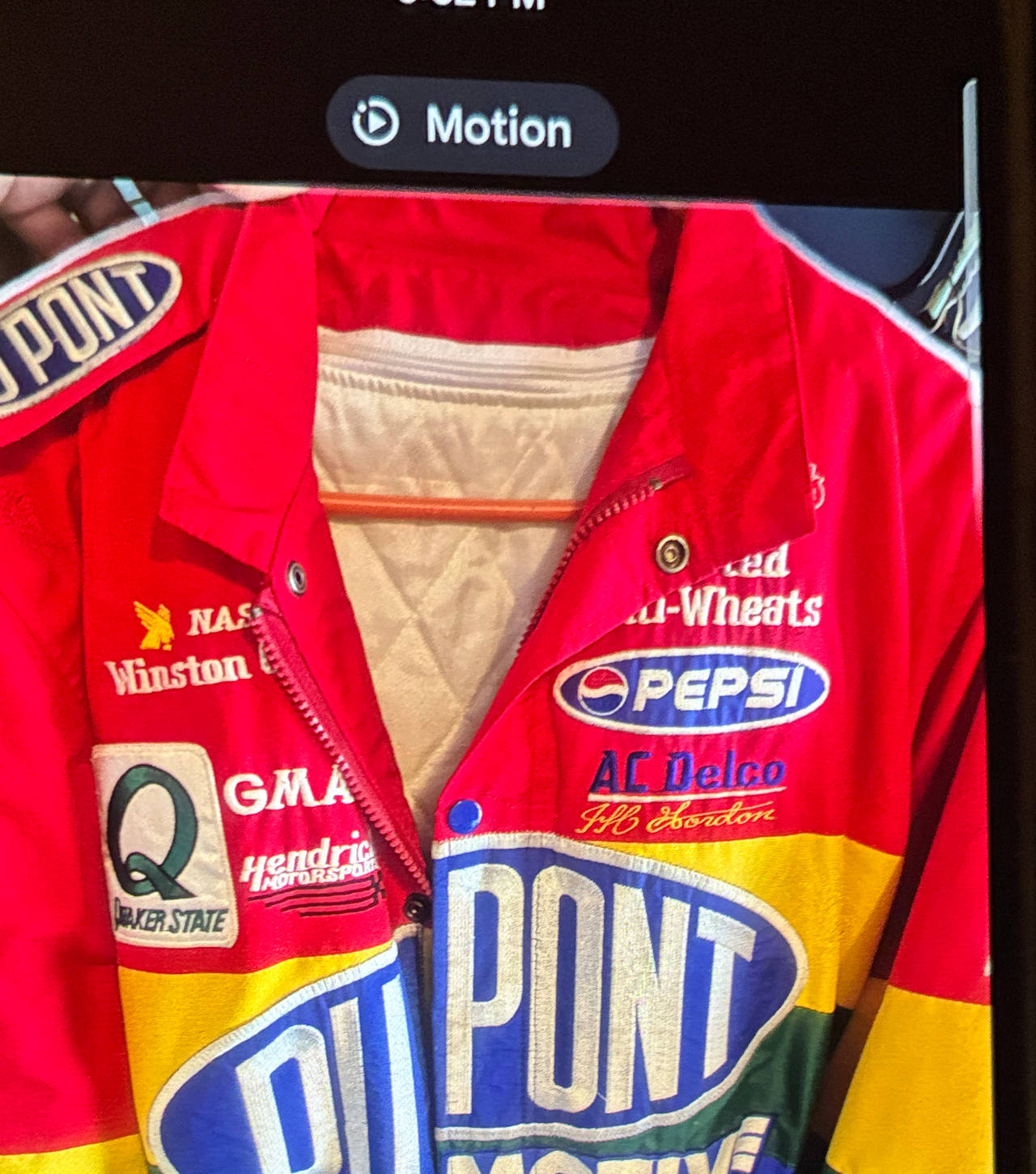 Vintage Jeff Gordon DuPont NASCAR Racing Jacket
