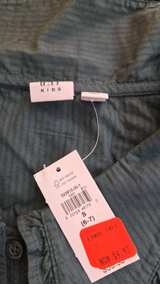 Gap Ruffle Collar Puff Sleeve Top - Image 1