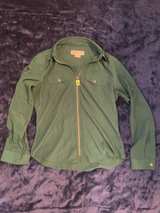 Michael Kors Green Sheet Shirt Jacket - Image 1