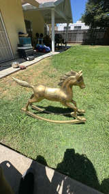 Brass Rocking Horse - Image 2
